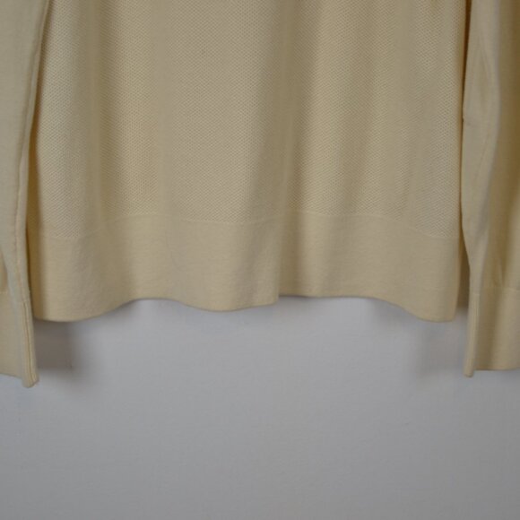 Tommy Hilfiger Mens XL 1/4 Zip Mock Neck Pullover Career Elbow Patch Sweater - Picture 2 of 9